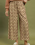 Drawstring Polka Dot Pants in Latte (REG)