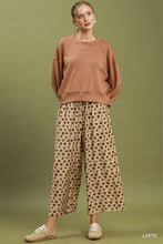 Drawstring Polka Dot Pants in Latte (REG)