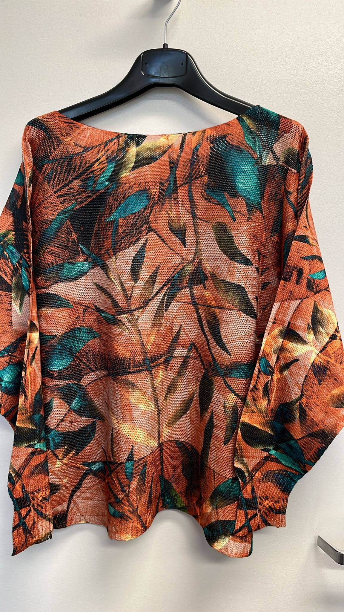 Rust Fall Printed Sweater (REG)