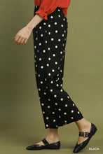 Linen Polka Dot Pants in Black (REG)