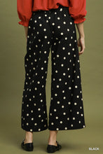 Linen Polka Dot Pants in Black (REG)