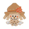 Smiling Scarecrow Face Brooch