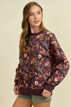 Fall Floral Pullover Top (REG)
