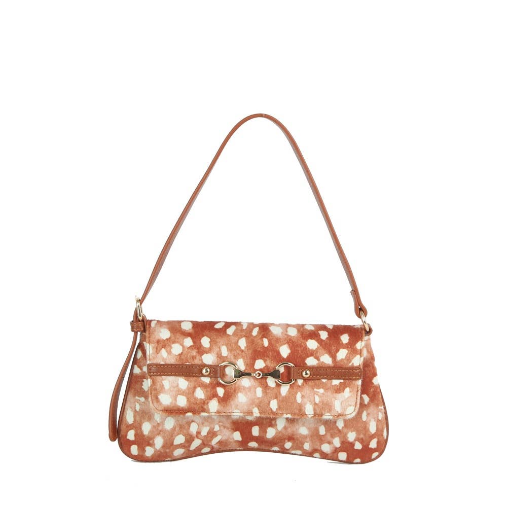 Fawn Spotted Shoulder Bag