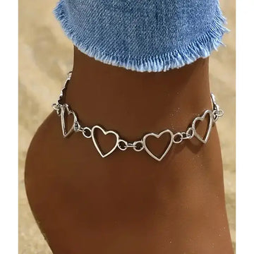 All Around Heart Anklet