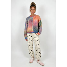 Rainbow Striped Cardigan (REG)