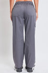 Mid Rise Cargo Pants in Charcoal (REG)