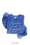 Livin' On A Prayer Graphic Sweatshirt (REG)