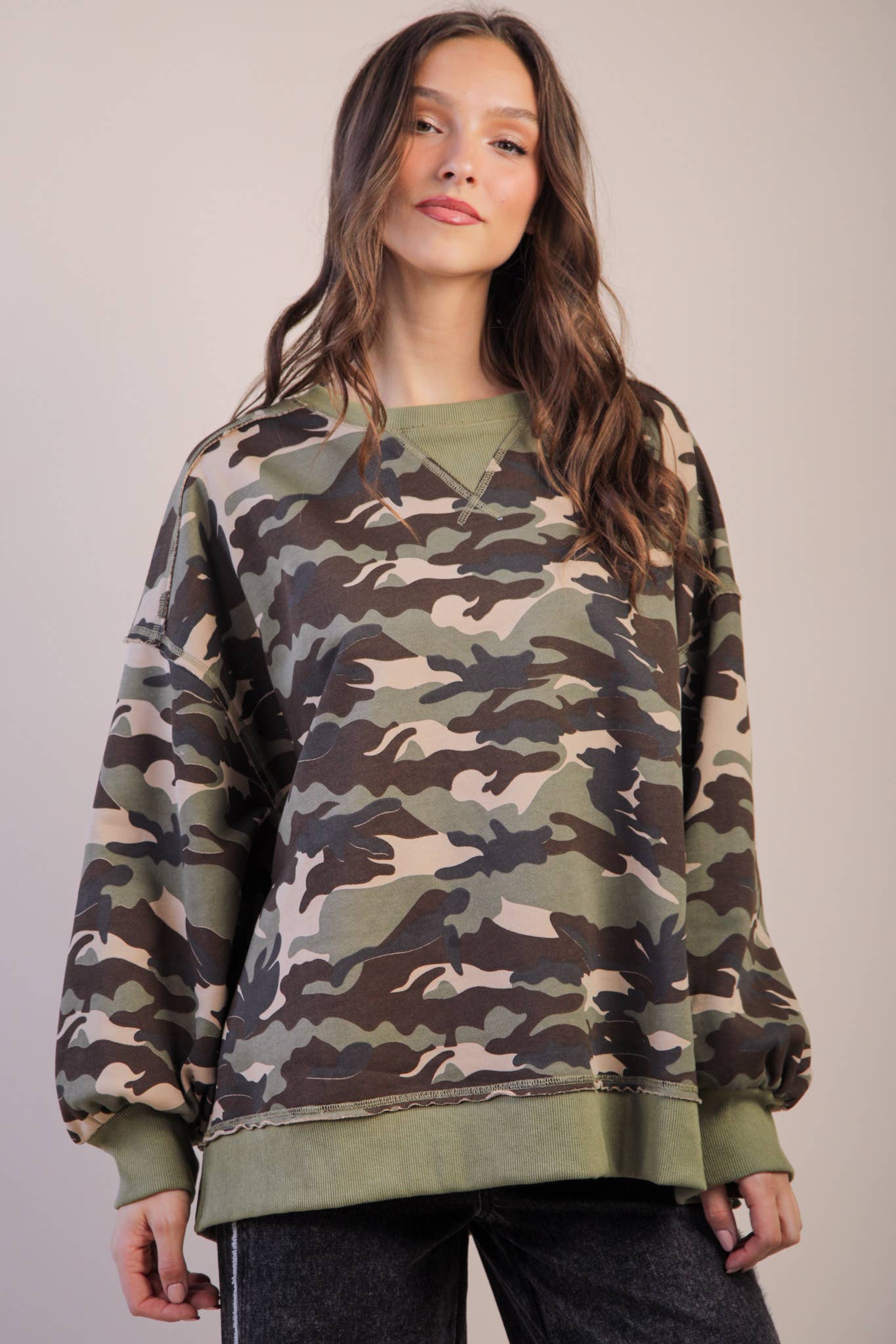 Casual Camo Top (REG)