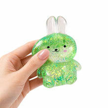 Glitter Bunny Squishy Stress Toy