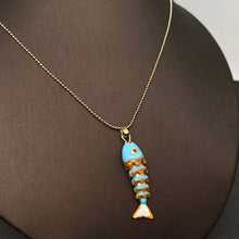 Vibrant Summer Fish Necklace