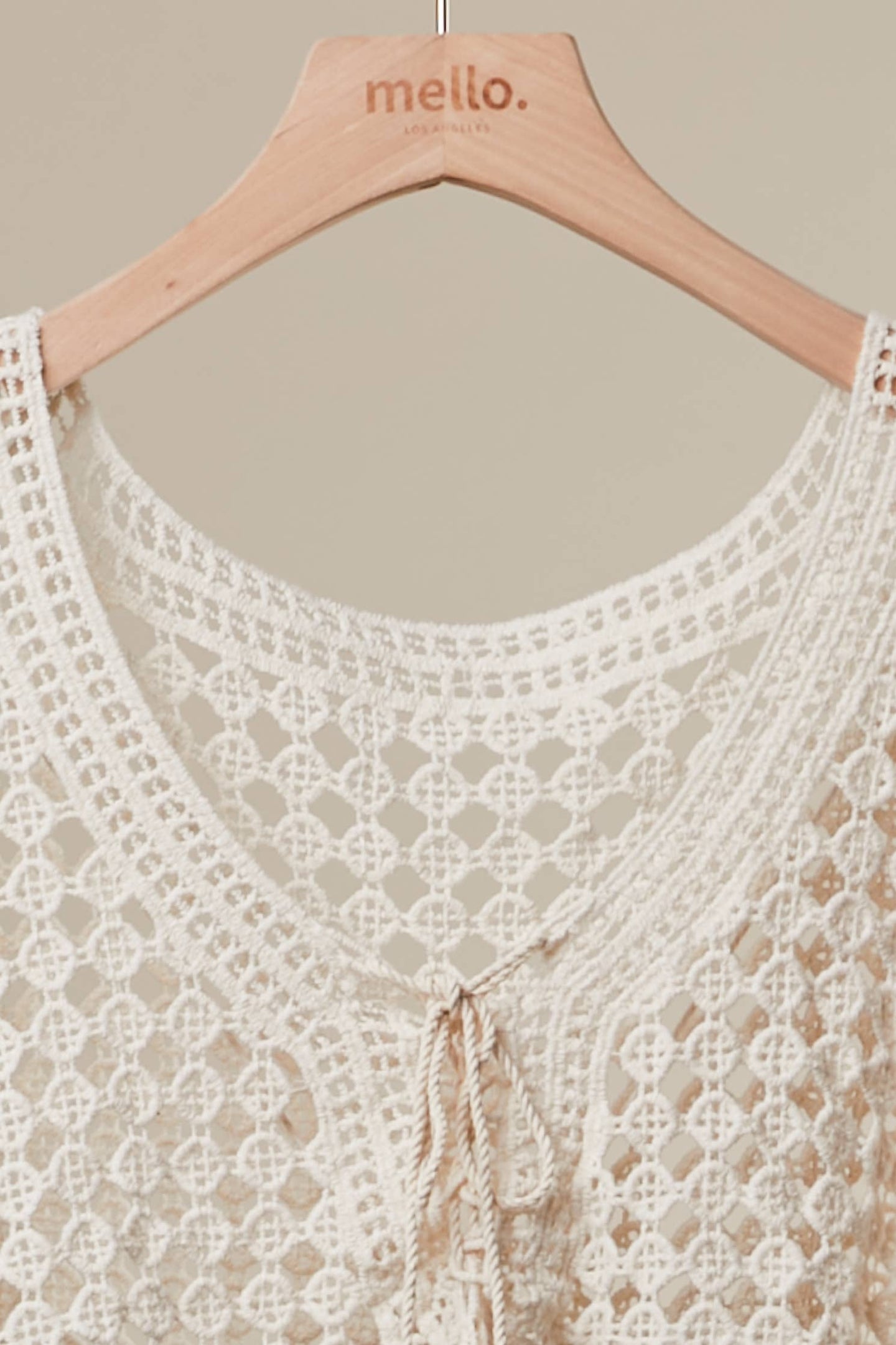Colorblock Crochet Top (REG)