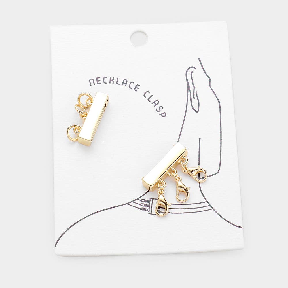 Magnetic Layered Necklace Clasp