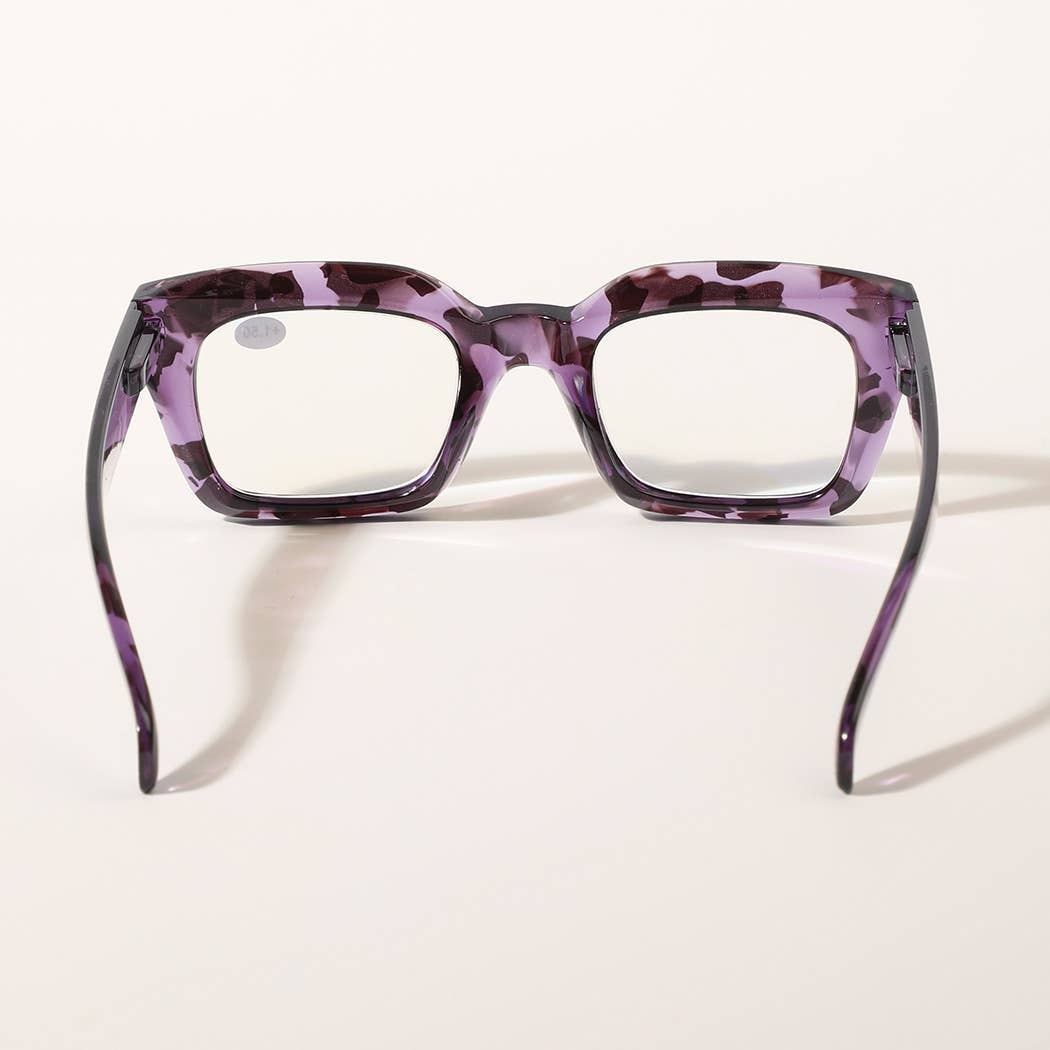 Blue Light Chunky Frame Reading Glasses