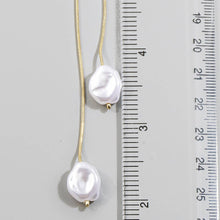 Baroque Pearl Lariat Necklace
