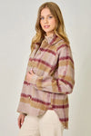 Autumn Soft Shirt Jacket in Rose Haze (REG)