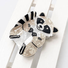 Woodland Critter Jumbo Claw Clip