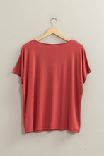Brick V-Neck Dolman Top (REG)