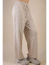 Comfy Floral Pants in Cream (REG/PLUS)