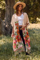 Floral Border Kimono Duster (REG)