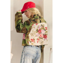 Floral Back Camo Jacket (REG)