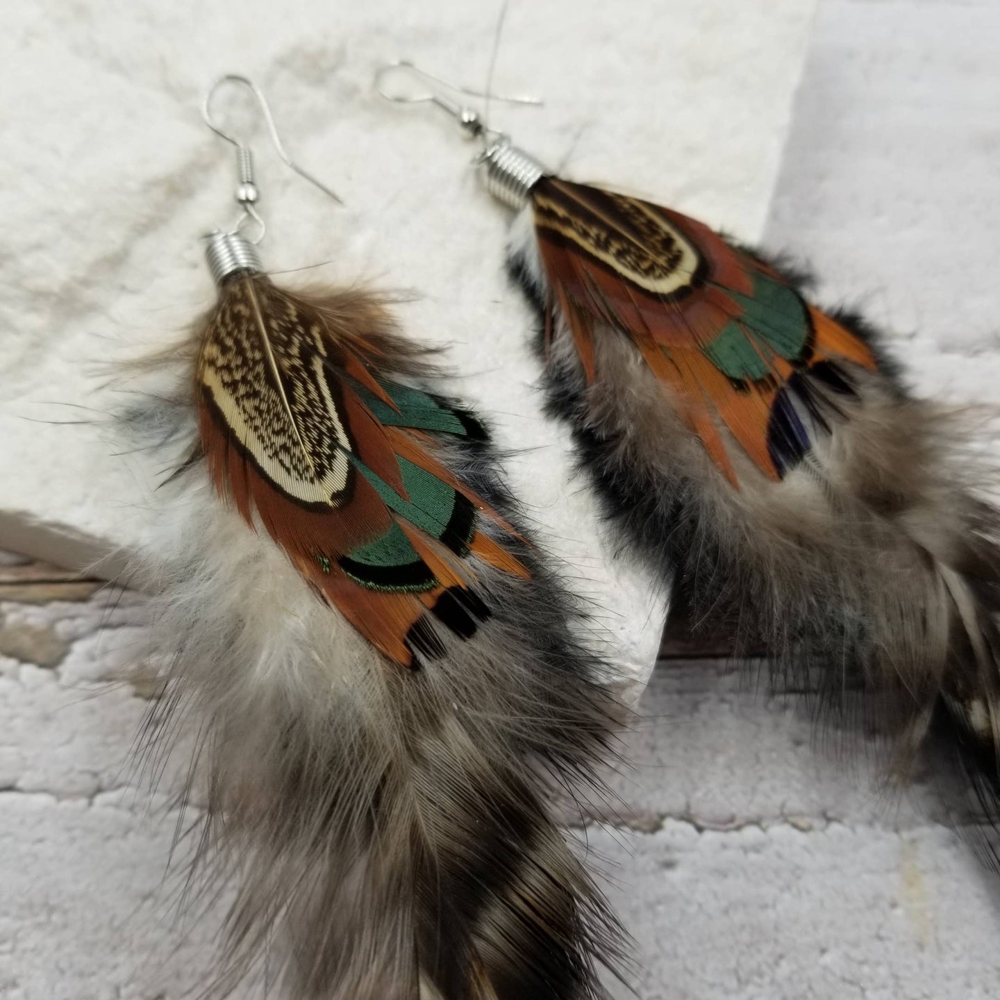 Dovetail Feather Earrings