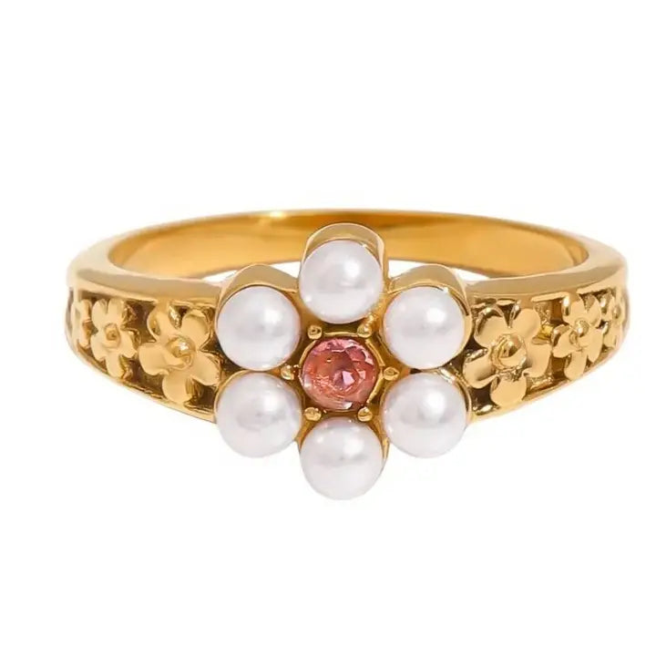 18K Stainless Steel Ring