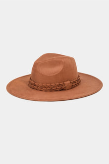 Braided Band Felt Hat