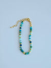 Beaded Charm Bar Bracelet