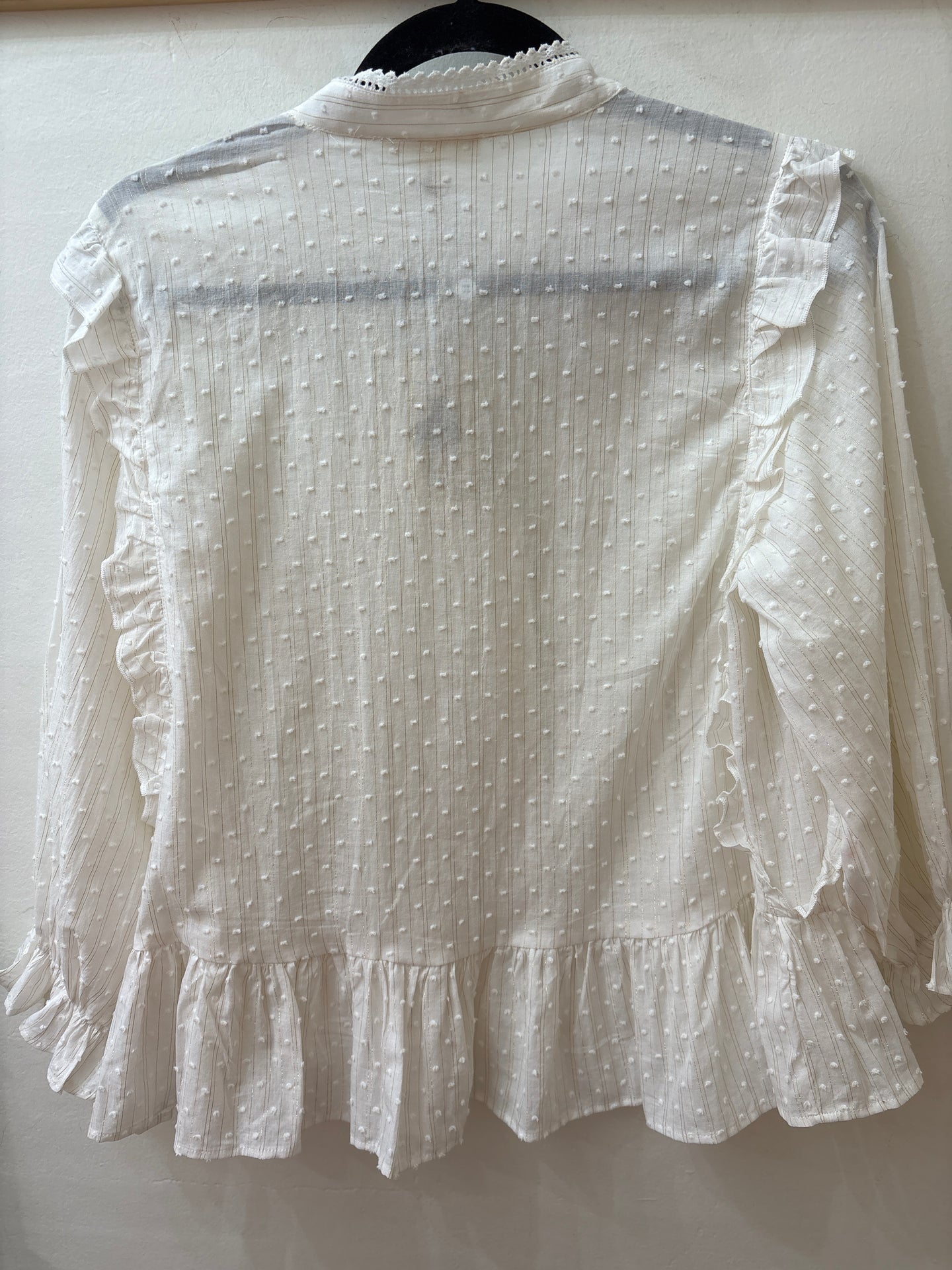 Gold Embroidered Blouse Top (REG)