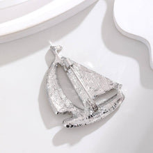 Sailboat Brooch