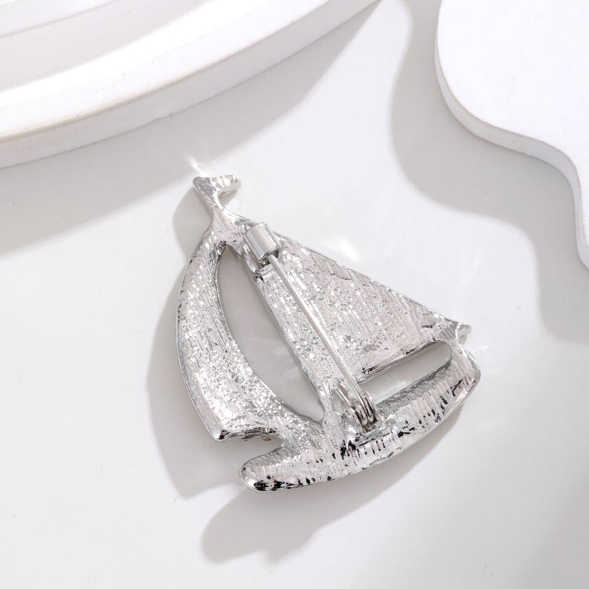 Sailboat Brooch