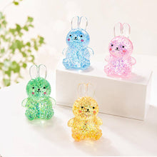 Glitter Bunny Squishy Stress Toy
