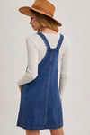 Denim Overall Mini Dress (REG)