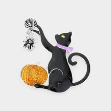 Halloween Cat Brooch