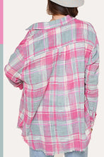 Jenny Plaid Top in Pink Combo (REG)