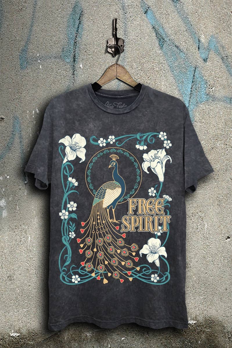 Free Spirit Peacock Tee (REG)