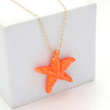 Colorful Starfish Necklace