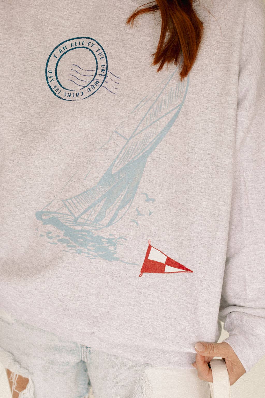 The One Who Calms The Sea Sweatshirt (REG)