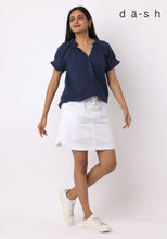 Kaitlyn Cargo Skort in White (REG)
