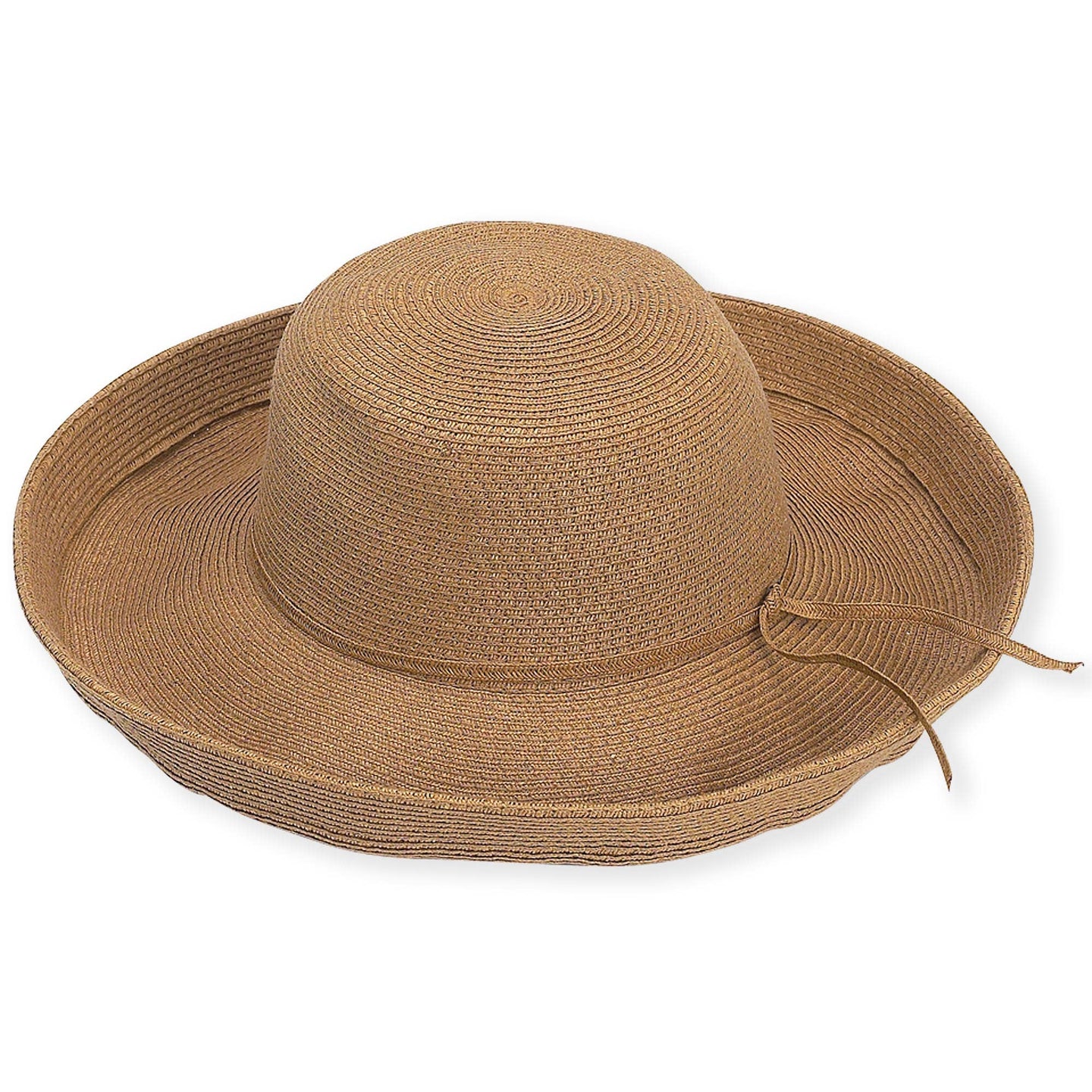 Tan Paperbraid Upbrim Hat