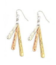 Mix Metal Chico Bar Earrings
