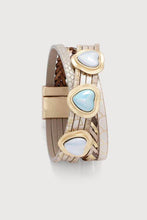 Braided Heart Magnetic Bracelet