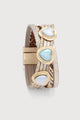Braided Heart Magnetic Bracelet