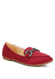 Fembot Horsebit Loafers Burgundy