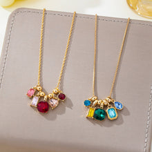 Crystal Cluster Charm Necklace