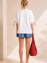 USA Lace and Bow Top (REG)