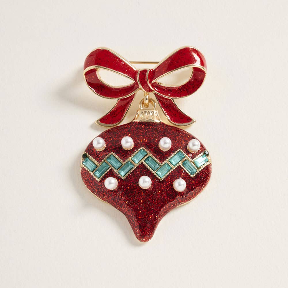 Holiday Ornament Brooch