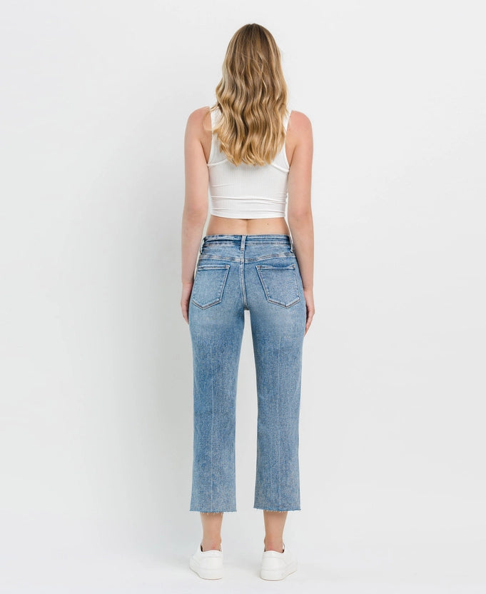 River Dee Cropped Vervet Jeans (T6295)