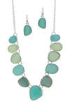 Seaglass Link Necklace